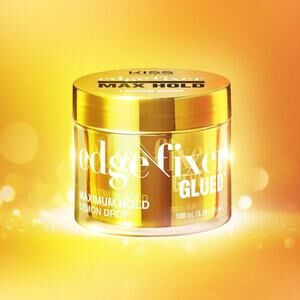 Kiss Edge Fixer Hair Shine Gel - Lemon Drop